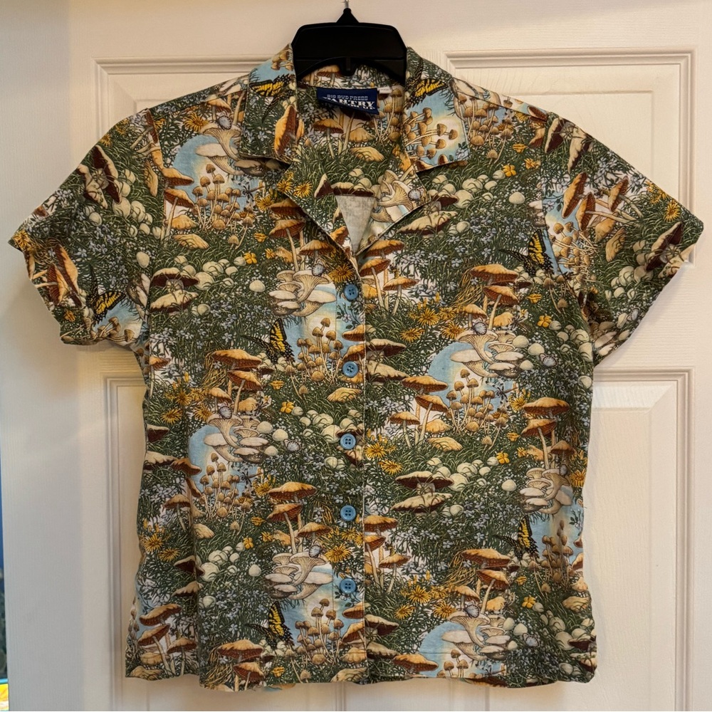 BBP Fungi Fantasy Pantry Button-Up